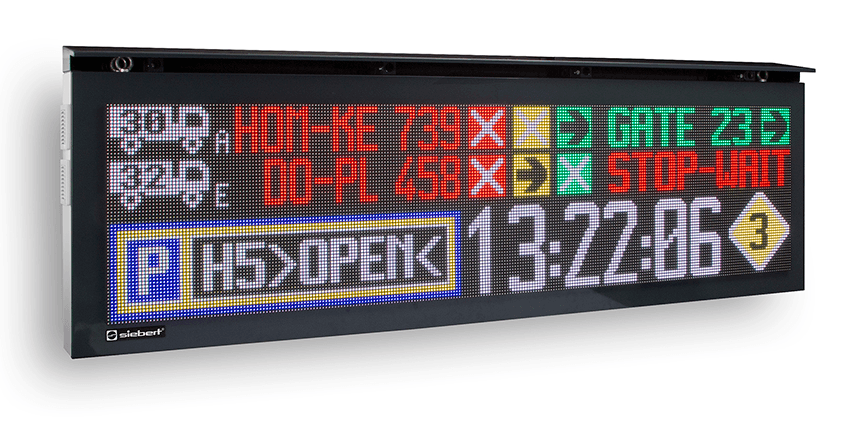 Display a LED per esterno Serie XC55 - Vista 3D